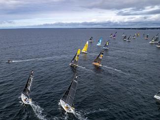 Solo Guy Cotten : Tom Goron remporte la manche...