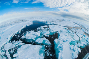 La glace de l'Arctique, particulièrement menacée par le réchauffement climatique