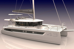 Leopard 43 : un nouveau catamaran à voile pour The Moorings, Sunsail et Leopard Catamarans