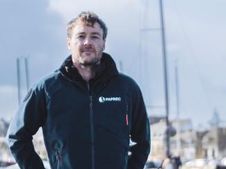 Figaro Paprec : Martin Le Pape, co-skipper de...