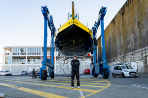 Fabien Delahaye à la conquête de 2026 à bord du Class40 LEGALLAIS