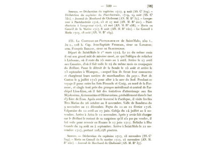 Irréfutable : Plus de 60 ans avant Bougainville en mars 1714, le Comtesse de Ponchartrain, navire malouin accomplit une circumnavigation dans le sens Ouest-Est en commerçant en Asie et en Amérique du Sud. Passant par Bonne Espérance, l’Océan Indien, le dé Irréfutable : Plus de 60 ans avant Bougainville en mars 1714, le Comtesse de Ponchartrain, navire malouin accomplit une circumnavigation dans le sens Ouest-Est en commerçant en Asie et en Amérique du Sud. Passant par Bonne Espérance, l’Océan Indien, le dé