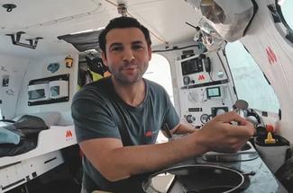 Guirec partage ses secrets de cuisine en mer avant son arrivée à Brest