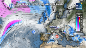 Temps très agité ce week-end en Méditerranée