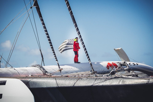 Guirec Soudée et l’Ultim MACSF à Tréguier ce samedi 4 avril