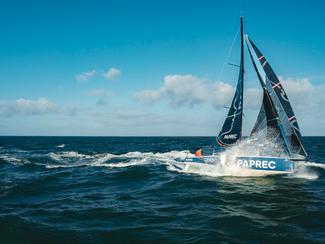 Figaro Paprec : montée en puissance et belles...