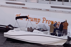 La Ciotat : des militants écologistes britanniques s’en prennent à un yacht lié à un proche de Donald Trump