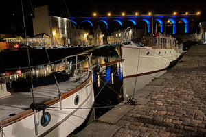 Coincés au port ? Un haut-fond dû aux crues de l’hiver compromet l’accès de Dinan à la mer
