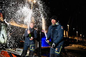 Superbe victoire de Nicolas Lunven et Tom Goron à bord de PRB sur le Trophée Banque Populaire Grand Ouest