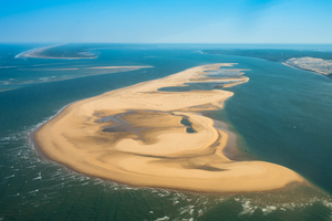 Au large de la dune du Pilat, un 