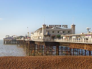 Brighton au printemps, l’élégance balnéaire...