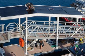Yacht Club de Monaco : l’ombrière solaire flottante comme nouvelle signa...