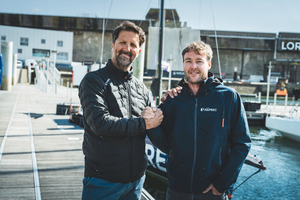 Solitaire du Figaro Paprec : blessé, Yoann Richomme passe le relais à Martin Le Pape