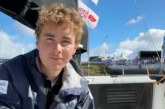 Solitaire du Figaro Paprec : Tom Goron, 20 ans et déjà l’envie de viser ...