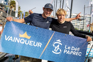 Thomas DINAS et Eliott COVILLE (Auray Quiberon by Orlabay) vainqueurs du Défi Paprec 2026 !