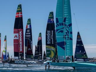 SailGP à New York : les F50 volants lancent le...