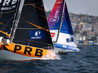 Solitaire du Figaro Paprec : les bizuths...