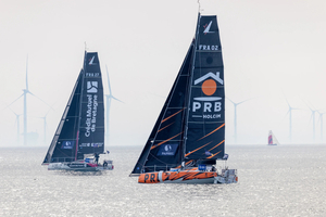Solitaire du Figaro Paprec : suivez l’arrivée des skippers à Pornichet en direct