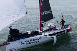 Paul Loiseau remporte la 2e étape de la Solitaire du Figaro Paprec