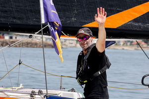 Nicolas Lunven (PRB), 2e de la 2ème étape de la 57e édition de La Solitaire du Figaro Paprec