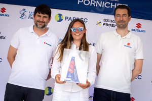 Ellie Driver, vainqueur du Trophée de la Combativité Suzuki