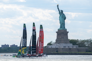 SailGP à New York : les Flying Roos signent une 3e victoire de suite au bout du suspense