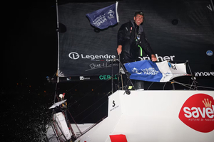 Paul Morvan vainqueur de la 3e étape et 3e au classement général de la Solitaire du Figaro Paprec