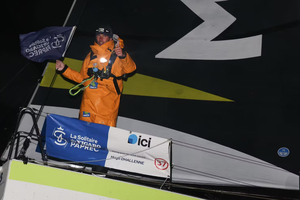 Hugo Dhallenne 2e de la 3ème étape de la 57e édition de La Solitaire du Figaro Paprec