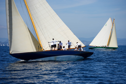 Porquerolle's Classic : Arrivée du Corinthian et de l'Olympian