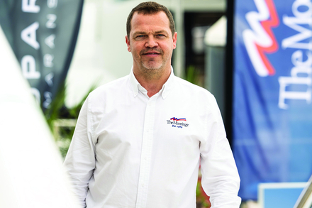 Guillaume Caffin, directeur des ventes The Moorings/Sunsail
