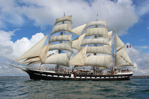 Le Belem jette l’ancre à Lorient