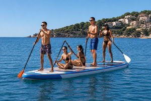 Paddle géant : l’activité nautique XXL à partager en famille ou entre amis