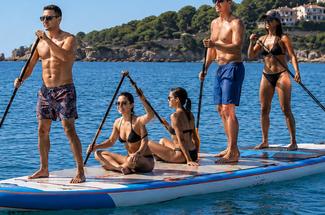 Paddle géant : l’activité nautique XXL à partager en famille ou entre amis