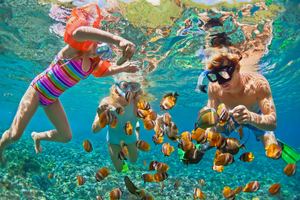 Snorkeling en famille : où aller et comment équiper les enfants cet été