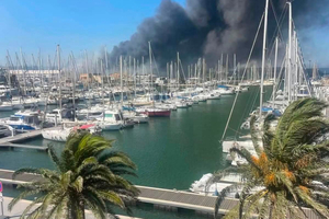 Incendie à Canet-en-Roussillon : Catana touché, mais son outil stratégique préservé