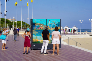 À Arcachon, le front de mer se transforme en galerie à ciel ouvert cet été