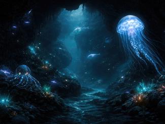 Plongée à la lampe UV : quand les fonds marins...