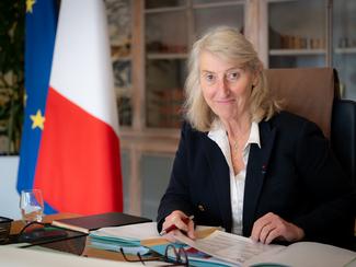 Catherine Chabaud, ministre déléguée chargée...