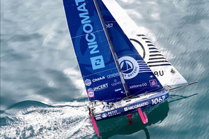 Caroline Boule à 100% avant le départ de la Mini Atlantique