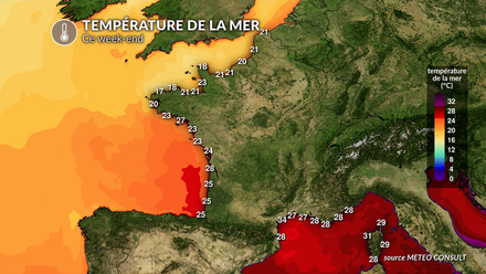 Température de la mer samedi Température de la mer samedi