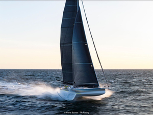 Première navigation du nouveau voilier de Thomas Ruyant