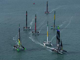 SailGP Portsmouth : Black Foils en tête, les...
