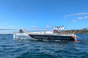 Route du Rhum - Destination Guadeloupe : Kieran Le Borgne redonne vie à un monocoque de légende à la barre « d’Armor-lux – Le Finistère Assurance »