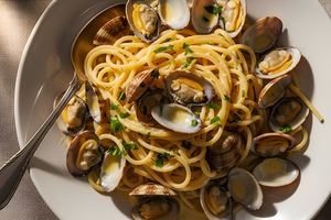 Pasta alle vongole : le grand classique italien qui met les palourdes au premier plan