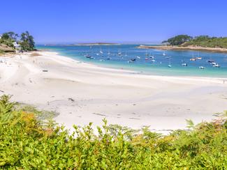 La côte des Abers en août : phares, estuaires...