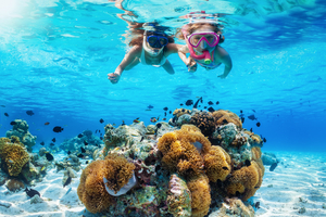 PMT en famille : en septembre, à quel âge initier les enfants au snorkeling ?