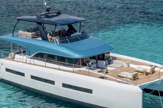 Lagoon réunit toute sa gamme de catamarans au Cannes Yachting Festival 2...