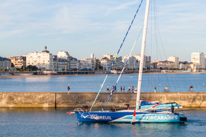 L’IMOCA Groupe Dubreuil 2 baptisé aux Sables d’Olonne
