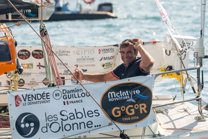 Golden Globe Race : Damien Guillou s’est élancé pour un tour du monde de six mois à bord de Solarem