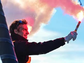 Charlie Dalin : Concarneau rassemble le monde...